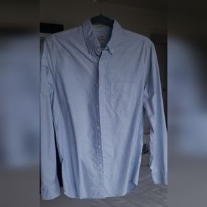 Light blue J. Crew slim OCBD, size small